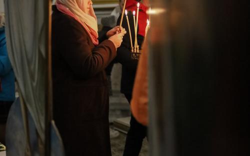 На приходе Свято-Троицкого собора г. Слонима встретили Светлое Христово Воскресение фото 89