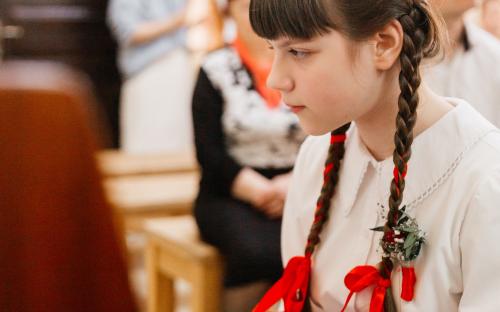 Пасхальный концерт воскресной школы порадовал прихожан Свято-Троицкого собора фото 39