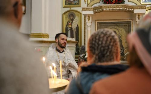 На приходе Свято-Троицкого собора г. Слонима встретили Светлое Христово Воскресение фото 140