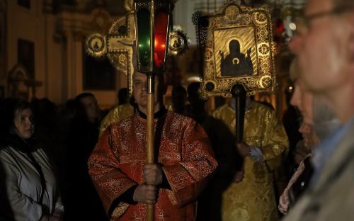 На приходе Свято-Троицкого собора г. Слонима встретили Светлое Христово Воскресение фото 125