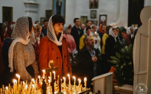 Светлое Христово Воскресение встретили на приходе Троицкого собора фото 18