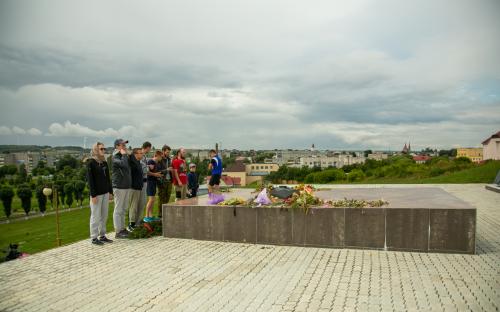 ФОТОРЕПОРТАЖ: Клирик и молодежь Троицкого собора приняли участие в епархиальном велопробеге фото 25