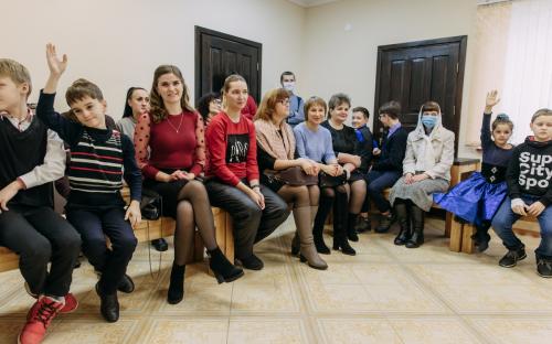 Онлайн-концерт воскресной школы Троицкого собора на Рождество Христово (07.01.2021) фото 13