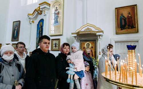 "Осанна в вышних! Благословен Царь, грядущий во имя Господне!": праздник Входа Господня в Иерусалим фото 16