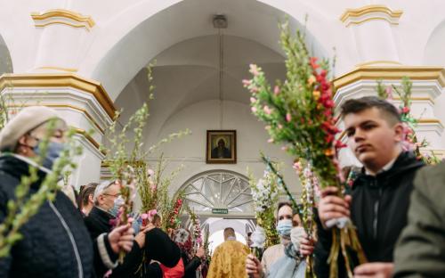 "Осанна в вышних! Благословен Царь, грядущий во имя Господне!": праздник Входа Господня в Иерусалим фото 29
