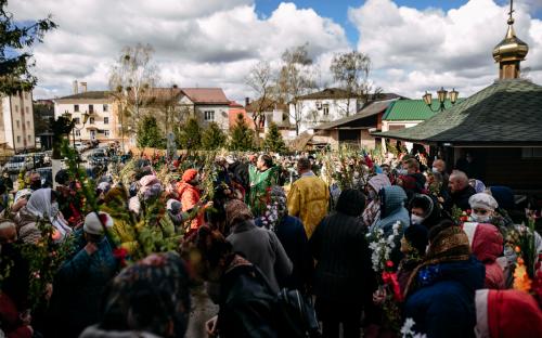 "Осанна в вышних! Благословен Царь, грядущий во имя Господне!": праздник Входа Господня в Иерусалим фото 30