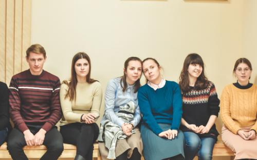 На приходе Троицкого собора состоялась встреча двух молодежных движений фото 9