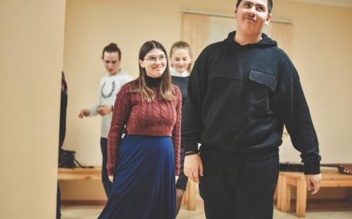 На приходе Троицкого собора состоялась встреча двух молодежных движений фото 16