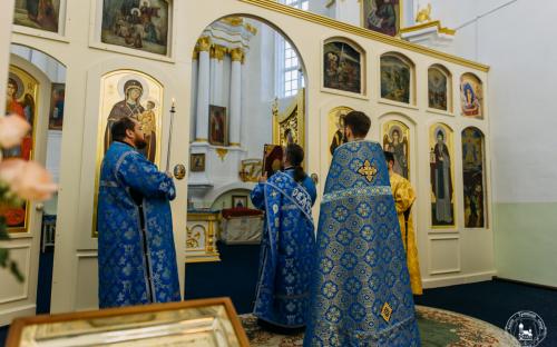 Праздник Покрова Пресвятой Богородицы на приходе Троицкого собора фото 4