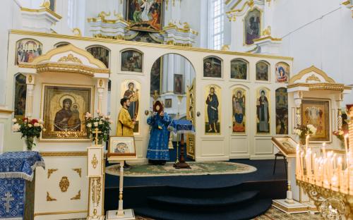 Праздник Покрова Пресвятой Богородицы на приходе Троицкого собора фото 7