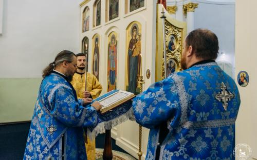 Праздник Покрова Пресвятой Богородицы на приходе Троицкого собора фото 8