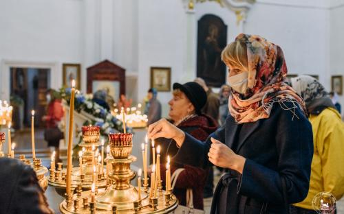 Праздник Покрова Пресвятой Богородицы на приходе Троицкого собора фото 10