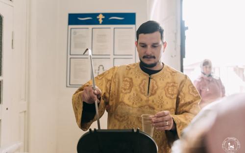Праздник Покрова Пресвятой Богородицы на приходе Троицкого собора фото 22