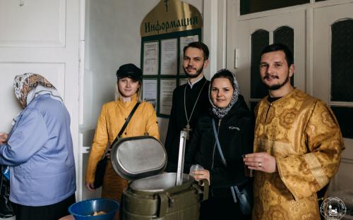 Праздник Покрова Пресвятой Богородицы на приходе Троицкого собора фото 23