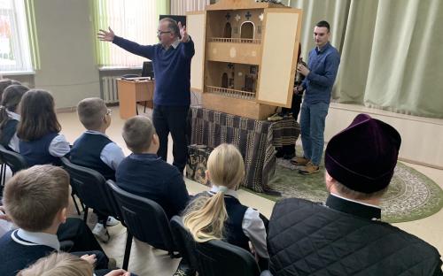 Дни православной культуры "Рождественские святки" прошли в гимназии г. Слонима фото 31