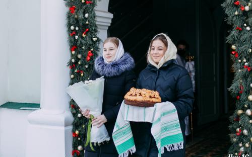 Праздник Крещения Господня в Троицком соборе фото 13