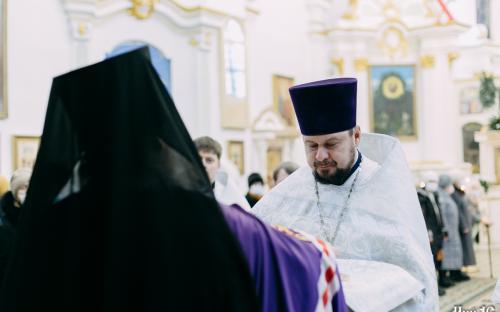 Праздник Крещения Господня в Троицком соборе фото 16
