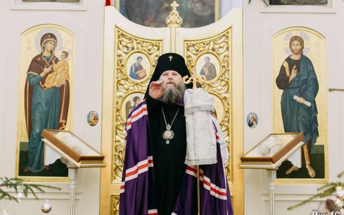 Праздник Крещения Господня в Троицком соборе фото 18