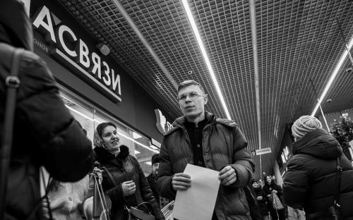 V Рождественский флешмоб состоялся в Слониме фото 20