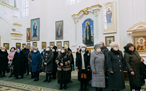 Праздник Крещения Господня в Троицком соборе фото 19