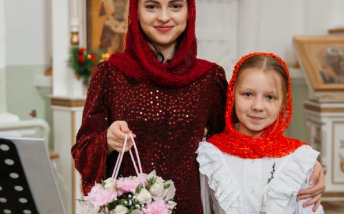 Пасхальный концерт детского хора состоялся в Свято-Троицком соборе г. Слонима фото 24
