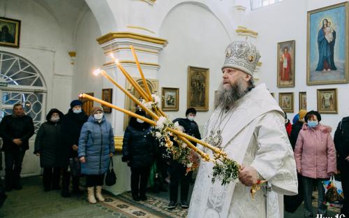 Праздник Крещения Господня в Троицком соборе фото 21
