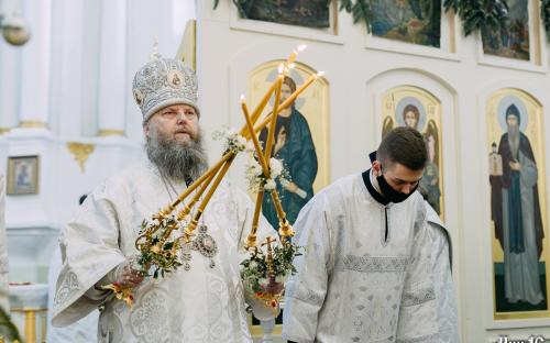 Праздник Крещения Господня в Троицком соборе фото 35