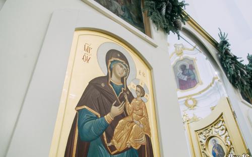 Праздник Крещения Господня в Троицком соборе фото 39