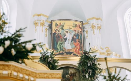 Праздник Крещения Господня в Троицком соборе фото 42