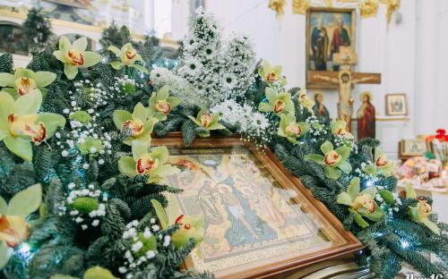 Праздник Крещения Господня в Троицком соборе фото 44