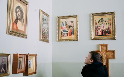 Приходы Слонимщины посетили студенты Минской духовной семинарии фото 18