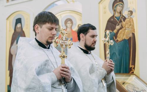 Праздник Крещения Господня в Троицком соборе фото 48
