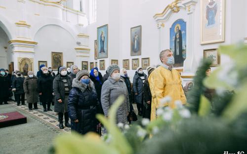 Праздник Крещения Господня в Троицком соборе фото 51