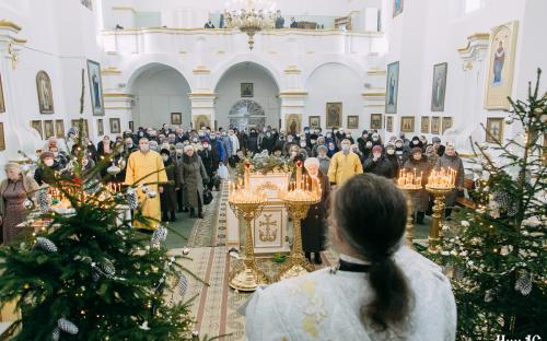 Праздник Крещения Господня в Троицком соборе фото 52