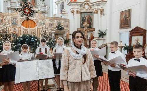 Первый благотворительный концерт прошел в Свято-Троицком соборе г. Слонима фото 38