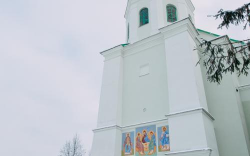 Праздник Крещения Господня в Троицком соборе фото 59