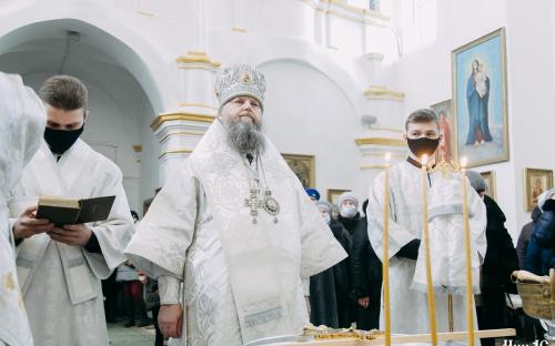 Праздник Крещения Господня в Троицком соборе фото 67