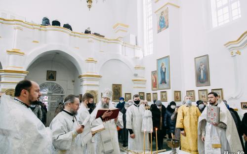Праздник Крещения Господня в Троицком соборе фото 76