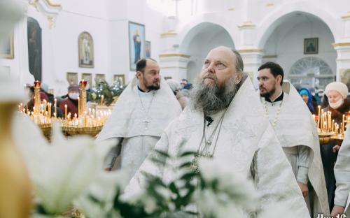 Праздник Крещения Господня в Троицком соборе фото 81