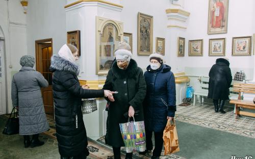Праздник Крещения Господня в Троицком соборе фото 93