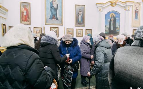 Праздник Крещения Господня в Троицком соборе фото 97