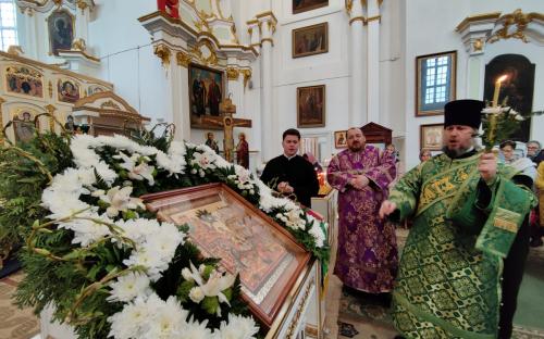 Вербное воскресенье на приходе Троицкого собора г. Слонима фото 5