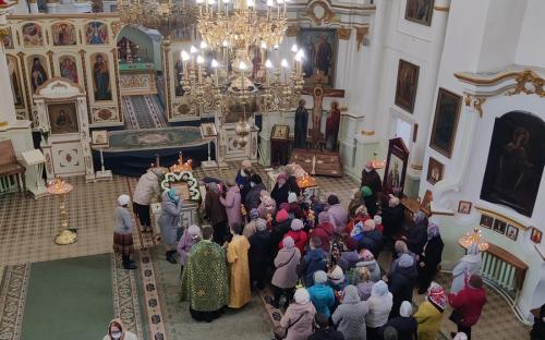 Вербное воскресенье на приходе Троицкого собора г. Слонима фото 13