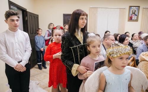 Приходской рождественский праздник состоялся в Троицком соборе Слонима фото 37