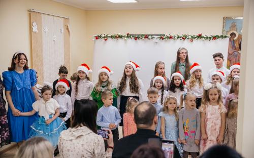 Приходской рождественский праздник состоялся в Троицком соборе Слонима фото 66