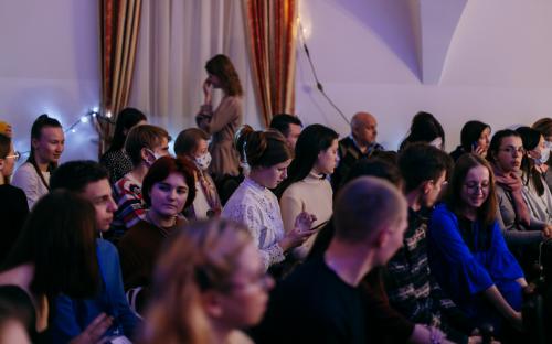 В Минске прошел VI молодежный музыкально-творческий вечер «Радость великую возвещаю вам» фото 5