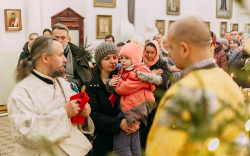 Христос рождается, — славьте!: Рождество Христово на приходе Троицкого собора фото 34
