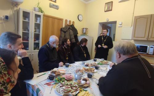 Священник Сергий Ярмолович провел беседу со священниками Кореличского благочиния фото 5