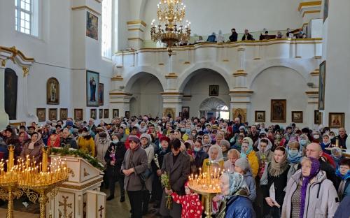Вербное воскресенье на приходе Троицкого собора г. Слонима фото 36