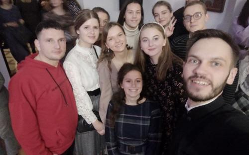 В Минске прошел VI молодежный музыкально-творческий вечер «Радость великую возвещаю вам» фото 36